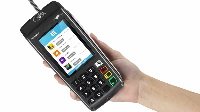 FrenchPay - Location TPE - Ingenico DESK/5000 - Application et interface couleur