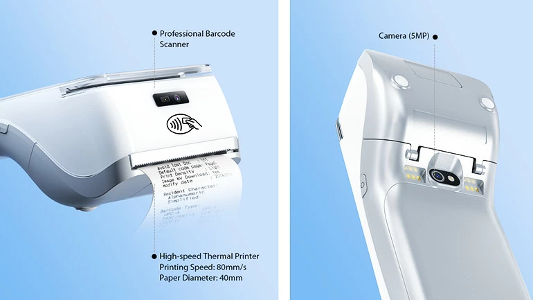 frenchpay location tpe - Pax a920pro imprimante scanner camera